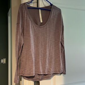 Lululemon light purple long sleeve